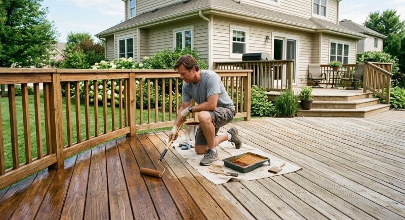 Concrete Deck Sealing in Alpharetta, GA